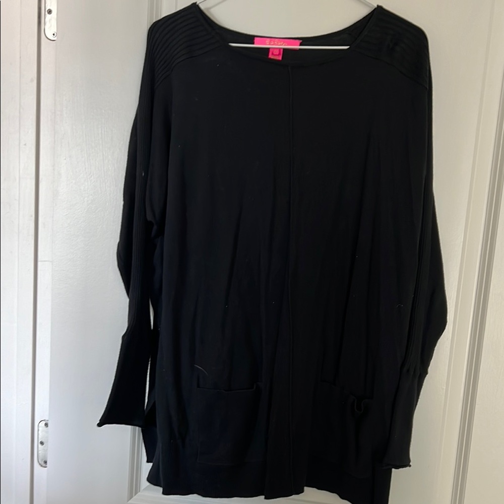 Lilly Pulitzer Black Women's Sweater